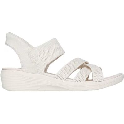 Sandalias De Plataforma Skechers 163524 Beige 36 Mujer Sandalias De Plataforma Skechers 163524 Beige 36 Mujer