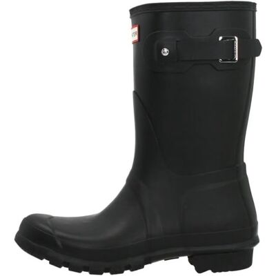 Bota De Agua Hunter Original Short Wfs1000rma Negro Black 37 Mujer Bota De Agua Hunter Original Short Wfs1000rma Negro Black 37 Mujer