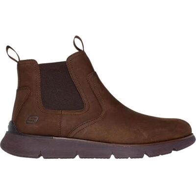 Skechers Botines Chelsea 205227 Choc Marrón Con Elástico Lateral Negro 45 Hombre Skechers Botines Chelsea 205227 Choc Marrón Con Elástico Lateral Negro 45 Hombre