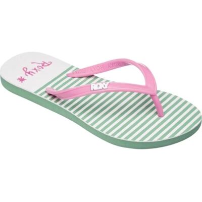 Chanclas Roxy Rg Viva Stamp Ii Rayas Verdes Rosa Verde 32 Hombre Chanclas Roxy Rg Viva Stamp Ii Rayas Verdes Rosa Verde 32 Hombre