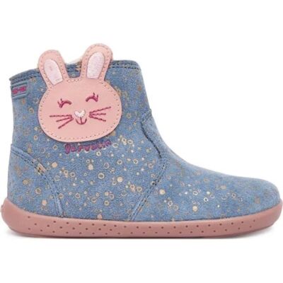 GARVALIN Botines Barefoot Para Bebé Niña Garvalín 251302-A855 Azul Conejo Azul 24 Hombre GARVALIN Botines Barefoot Para Bebé Niña Garvalín 251302-A855 Azul Conejo Azul 24 Hombre