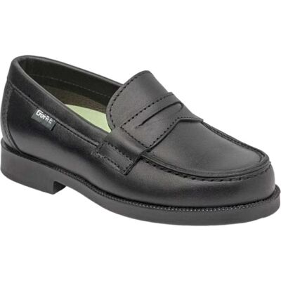 Mocasín De Piel Mate Negro Gorila 1502 Negro 44 Hombre Mocasín De Piel Mate Negro Gorila 1502 Negro 44 Hombre