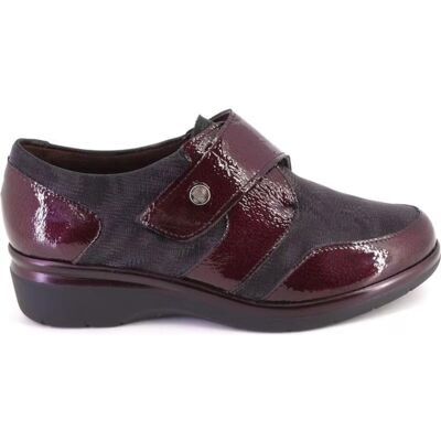 Pitillos 10721 Zapato De Confort Burdeos Con Velcro Burdeos 39 Mujer Pitillos 10721 Zapato De Confort Burdeos Con Velcro Burdeos 39 Mujer