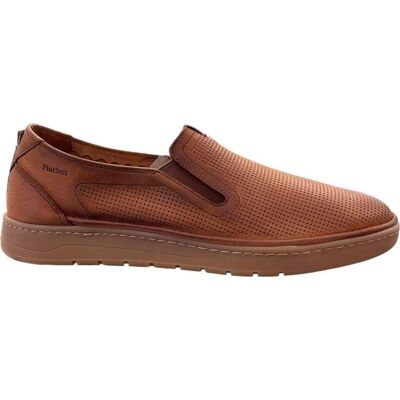 Fluchos Leo Mocasines Elásticos Cuero Marrón Cuero 42 Hombre Fluchos Leo Mocasines Elásticos Cuero Marrón Cuero 42 Hombre