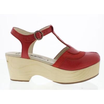 Sandalia Plataforma Fly London Gaba 615 Roja Rojo 39 Mujer Sandalia Plataforma Fly London Gaba 615 Roja Rojo 39 Mujer