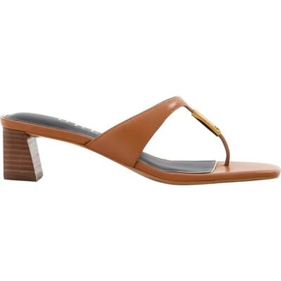 GUESS Sandalias Yaiza Tipo Tanga Con Tacón Bloque Marron 40 Mujer GUESS Sandalias Yaiza Tipo Tanga Con Tacón Bloque Marron 40 Mujer
