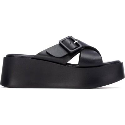 Sandalia Plataforma Con Hebilla Refresh 175121 Negro 37 Mujer Sandalia Plataforma Con Hebilla Refresh 175121 Negro 37 Mujer