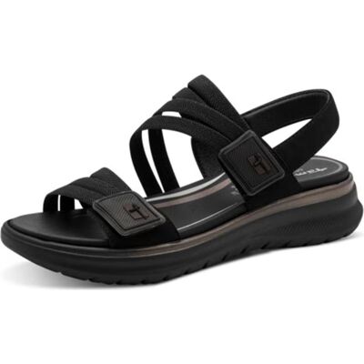 Sandalia Tamaris 88734 Con Tiras Elásticas Negro 39 Mujer Sandalia Tamaris 88734 Con Tiras Elásticas Negro 39 Mujer