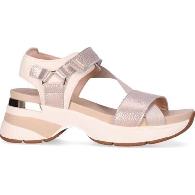 CHIKA10 Sandalia De Plataforma Tabita 02 Platino-Lg Gold 39 Mujer CHIKA10 Sandalia De Plataforma Tabita 02 Platino-Lg Gold 39 Mujer