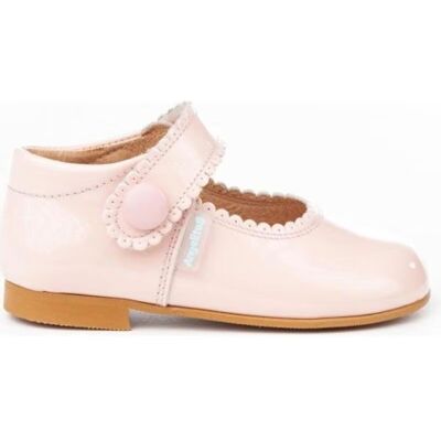 ANGELITOS Zapato Merceditas Piel 1502-Rs Rosa 21 Hombre ANGELITOS Zapato Merceditas Piel 1502-Rs Rosa 21 Hombre