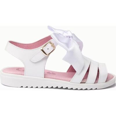 ANGELITOS Sandalia Lazo Piel 575 Blanco 33 Hombre ANGELITOS Sandalia Lazo Piel 575 Blanco 33 Hombre