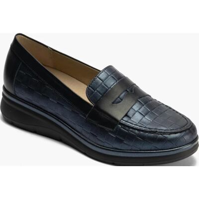 Mocasín Pitillos Combinado Marino Azul 39 Mujer Mocasín Pitillos Combinado Marino Azul 39 Mujer