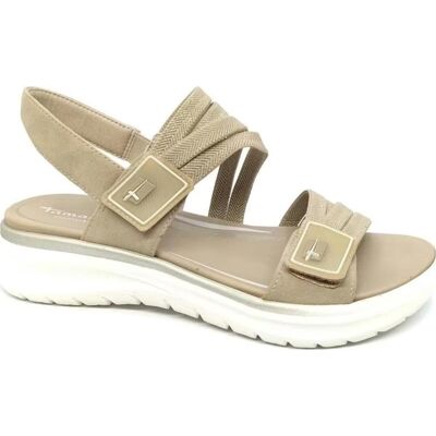 Sandalia Tamaris 88734 Con Tiras Elásticas Beig 40 Mujer Sandalia Tamaris 88734 Con Tiras Elásticas Beig 40 Mujer