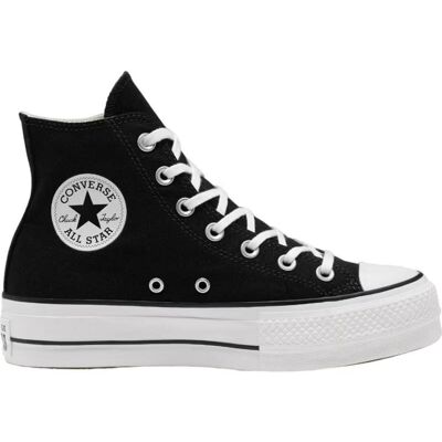 Converse Zapatillas Lona Mujer Chuck Taylor All Star Lift Platform Hi Negro Blanco Ctas 40 Mujer Converse Zapatillas Lona Mujer Chuck Taylor All Star Lift Platform Hi Negro Blanco Ctas 40 Mujer