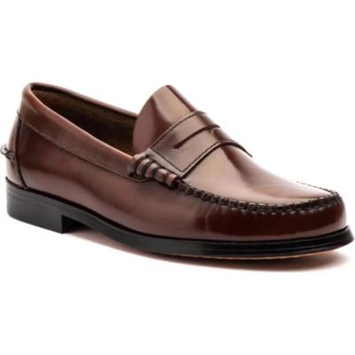 Mocasines Jam De Piel Estilo Clásico Con Antifaz Y Suela De Cuero - Modelo 1003 Marrón 42 Hombre Mocasines Jam De Piel Estilo Clásico Con Antifaz Y Suela De Cuero - Modelo 1003 Marrón 42 Hombre