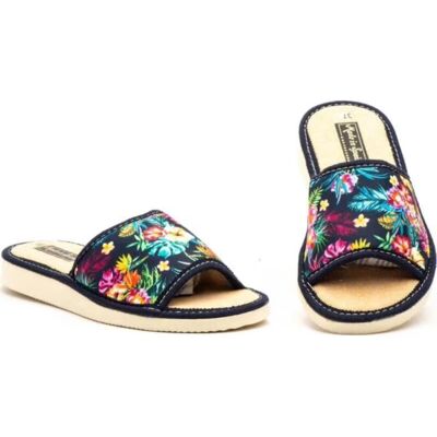 Zapatillas De Casa Jam Modelo 1555 Abiertas Con Estampado Floral Varios Colores 39 Mujer Zapatillas De Casa Jam Modelo 1555 Abiertas Con Estampado Floral Varios Colores 39 Mujer