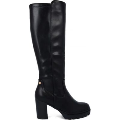 Bota Alta Xti 144524 Con Tacón De Bloque Y Suela Track Negro 36 Mujer Bota Alta Xti 144524 Con Tacón De Bloque Y Suela Track Negro 36 Mujer