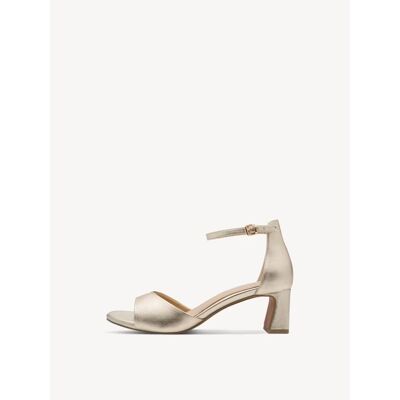Sandalias De Tacón Marco Tozzi 28388 940 Oro-Platino 38 Mujer Sandalias De Tacón Marco Tozzi 28388 940 Oro-Platino 38 Mujer