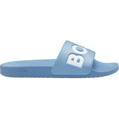 Hugo Boss Chanclas Hombre Verano Aryeh Slid Npvig 50536835 Azul Celeste 42 Hombre Hugo Boss Chanclas Hombre Verano Aryeh Slid Npvig 50536835 Azul Celeste 42 Hombre