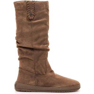 Mtng 85506 Botas Altas Barefoot Estilo Casual Con Cremallera Marrón 42 Mujer Mtng 85506 Botas Altas Barefoot Estilo Casual Con Cremallera Marrón 42 Mujer