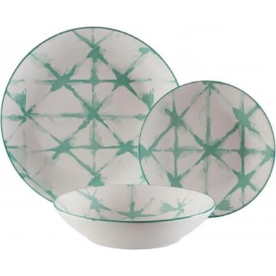 Vajilla Versa Estampado Geométrico Verde Talla Única Unisex Vajilla Versa Estampado Geométrico Verde Talla Única Unisex