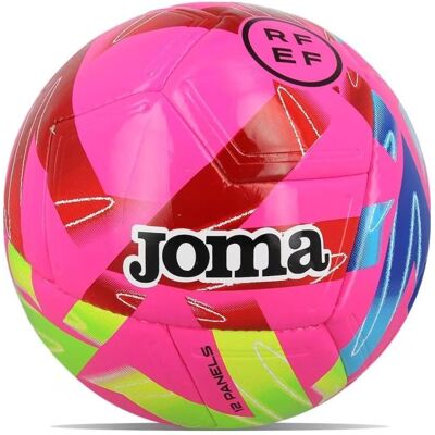 Balón De Fútbol Sala Joma S441800c0102 Rfef Oficial Rosa 62 Unisex Balón De Fútbol Sala Joma S441800c0102 Rfef Oficial Rosa 62 Unisex