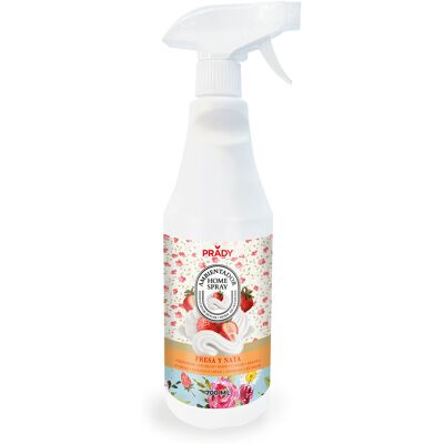 Prady - Ambientador en spray para hogar 700ml - Fresa y Nata Prady - Ambientador en spray para hogar 700ml - Fresa y Nata