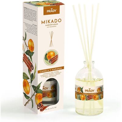Prady - Ambientador Mikado - Canela y Naranja Prady - Ambientador Mikado - Canela y Naranja