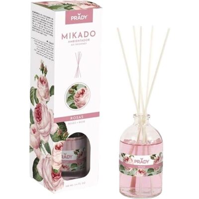 Prady - Ambientador Mikado - Rosas Prady - Ambientador Mikado - Rosas