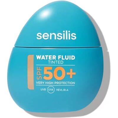 Sensilis - Protector solar facial con color Water Fluid SPF50+ Sensilis - Protector solar facial con color Water Fluid SPF50+