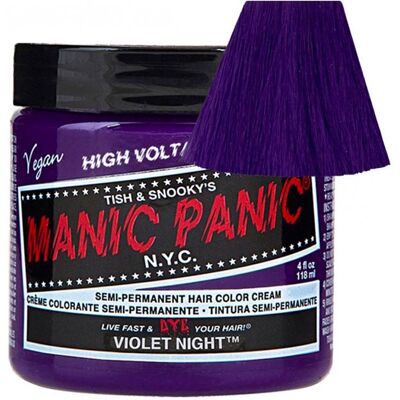 Coloración Semipermanente Manic Panic Violet Night - Color de cabello Coloración Semipermanente Manic Panic Violet Night - Color de cabello