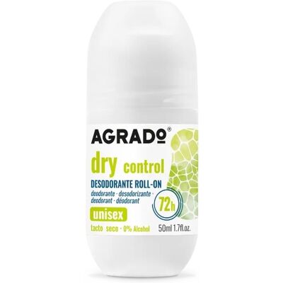 Agrado - Desodorante roll-on antitranspirante Dry Control Agrado - Desodorante roll-on antitranspirante Dry Control