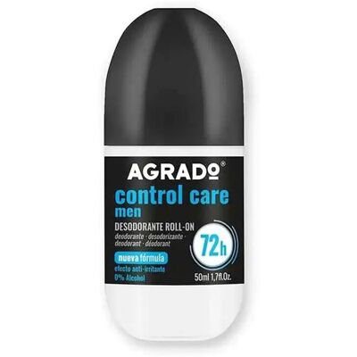 Agrado - Desodorante roll-on Control Care Men Agrado - Desodorante roll-on Control Care Men