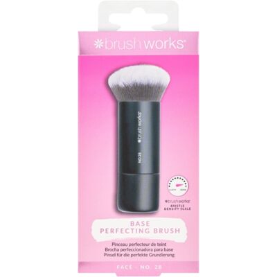Brushworks - Brocha para base de maquillaje - Nº 28 Brushworks - Brocha para base de maquillaje - Nº 28