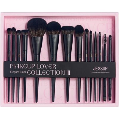 Jessup Beauty - *Collection III* - Set de brochas con caja - Elegant Black Jessup Beauty - *Collection III* - Set de brochas con caja - Elegant Black