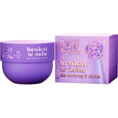 Fluff - *Born to Party* - Gel facial y corporal con purpurina Fluff - *Born to Party* - Gel facial y corporal con purpurina