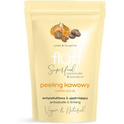 Fluff - Exfoliante corporal de café - Café y mandarina Fluff - Exfoliante corporal de café - Café y mandarina