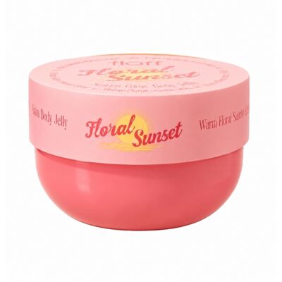 Fluff - *Glowy* - Gel corporal Jelly - Floral Sunset Fluff - *Glowy* - Gel corporal Jelly - Floral Sunset