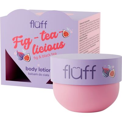 Fluff - Loción corporal Fig-Tea-Licious - Hígo y té negro Fluff - Loción corporal Fig-Tea-Licious - Hígo y té negro
