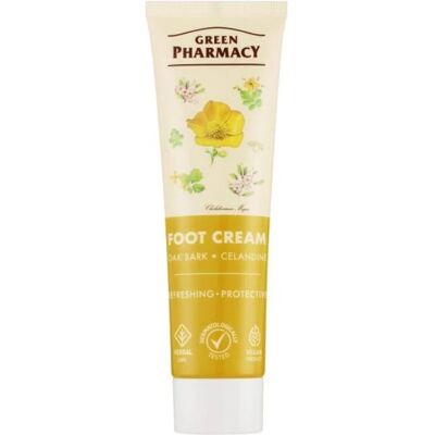 Green Pharmacy - Crema para pies protectora - Roble y celidonia Green Pharmacy - Crema para pies protectora - Roble y celidonia