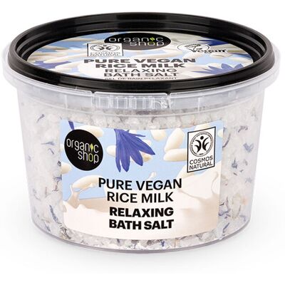 Organic Shop - Sal de Baño Vegana - Leche de Arroz Vegana - Bath salt Organic Shop - Sal de Baño Vegana - Leche de Arroz Vegana - Bath salt