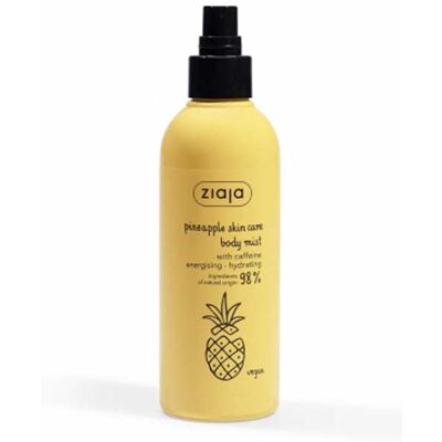 Ziaja Bruma Corporal Refrescante con Piña y Cafeína - Spray para Cuerpo, Cara y Cabello Ziaja Bruma Corporal Refrescante con Piña y Cafeína - Spray para Cuerpo, Cara y Cabello