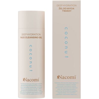 Gel Limpiador Facial Hidratación Profunda Nacomi - Coco, 150ml Gel Limpiador Facial Hidratación Profunda Nacomi - Coco, 150ml