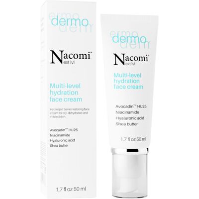 Nacomi Next Lvl DERMO Crema Hidratante Multinivel - Hidratación Profunda para Todo Tipo de Piel Nacomi Next Lvl DERMO Crema Hidratante Multinivel - Hidratación Profunda para Todo Tipo de Piel