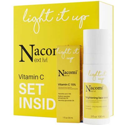 Set de Regalo Nacomi Next Level Vitamin C con Sérum y Tónico Set de Regalo Nacomi Next Level Vitamin C con Sérum y Tónico
