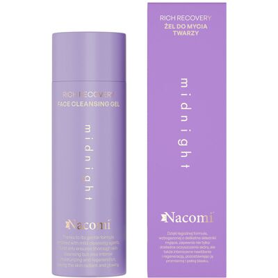 Nacomi - *Rich Recovery* - Gel limpiador facial con Midnight Nacomi - *Rich Recovery* - Gel limpiador facial con Midnight