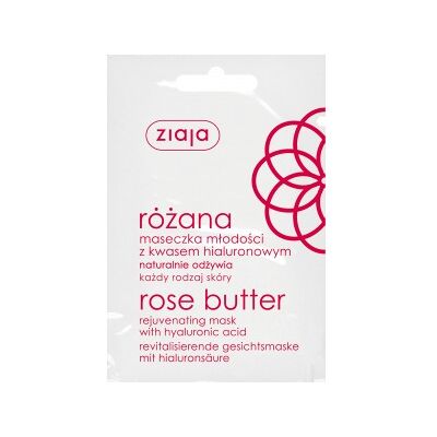 Ziaja Maska Facial de Manteca de Rosa - Rejuvenecedora 30+ - 7ml Ziaja Maska Facial de Manteca de Rosa - Rejuvenecedora 30+ - 7ml