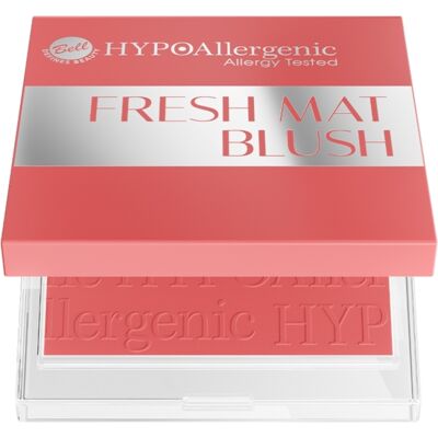 Bell HYPOAllergenic - Colorete hipoalergénico Fresh Mat Blush - 02: Camelia Bell HYPOAllergenic - Colorete hipoalergénico Fresh Mat Blush - 02: Camelia
