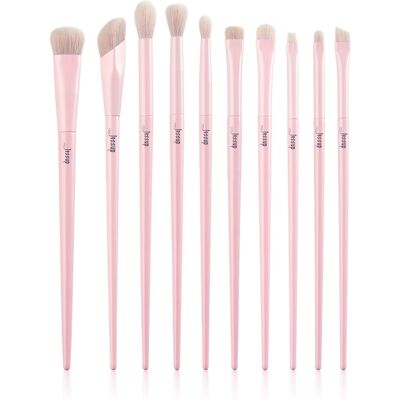Jessup Beauty - *Makeup Lover Collection IV* - Set de 10 brochas - Crystal Pink Jessup Beauty - *Makeup Lover Collection IV* - Set de 10 brochas - Crystal Pink