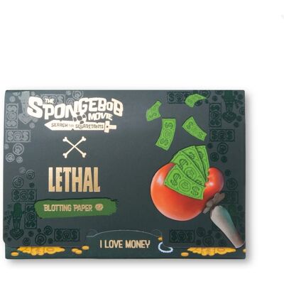 Lethal Cosmetics - *The SpongeBob* - Papel matificante antibrillos Mr. Krabs’ Wallet Lethal Cosmetics - *The SpongeBob* - Papel matificante antibrillos Mr. Krabs’ Wallet